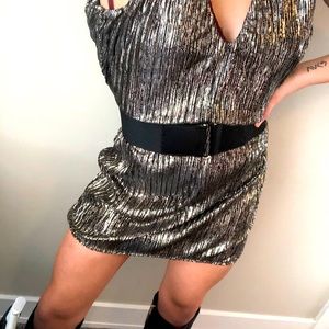 Revolve silver dress!!